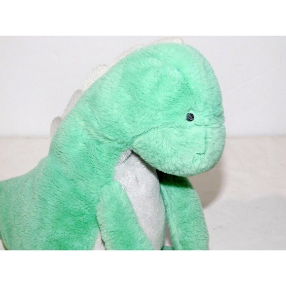 Carters 2018 Green Gray 9" Plush Dinosaur stuffed 67603 lovey - Picture 6 of 6